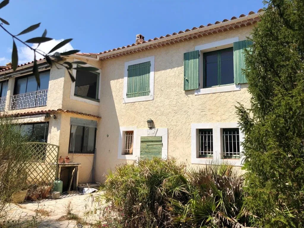 Maison provençale avant travaux, jardin en friche